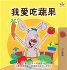 Shelley Admont, Kidkiddos Books - I Love to Eat Fruits and Vegetables (Chinese Traditional Book for Kids)
