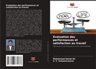 Mohammad Azmat Ali, S. V. Satyanarayana - Évaluation des performances et satisfaction au travail
