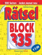 Eberhard Krüger - Rätselblock 335