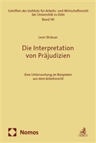Leon Strässer - Die Interpretation von Präjudizien