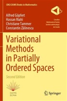 Alfred Göpfert, Hassan Riahi, Christiane Tammer, Constantin Z_linescu, Constantin Z¿linescu - Variational Methods in Partially Ordered Spaces