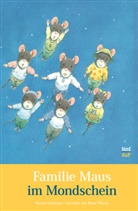 Kazuo Iwamura, Kazuo Iwamura, Rose Pflock - Familie Maus im Mondschein