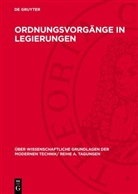 Forschungsgemeinschaft der naturwissenschaftlichen Deutsche Akademie der Wissenschaften zu Berlin - Ordnungsvorgänge in Legierungen