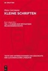 Hans Lietzmann, Kurt Aland - Hans Lietzmann: Kleine Schriften - Teil 1: Studien zur spätantiken Religionsgeschichte