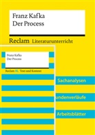 Barbara Häckl, Franz Kafka - Paket für Lehrkräfte "Franz Kafka: Der Process" (Textausgabe und Lehrerband). 2 Bände eingeschweißt