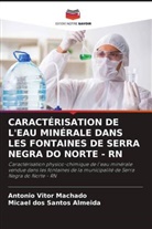 Micael dos Santos Almeida, Antônio Vitor Machado - CARACTÉRISATION DE L'EAU MINÉRALE DANS LES FONTAINES DE SERRA NEGRA DO NORTE - RN