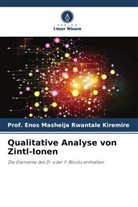 Enos Masheija Rwantale Kiremire, Prof Enos Masheija Rwantale Kiremire, Prof. Enos Masheija Rwantale Kiremire - Qualitative Analyse von Zintl-Ionen