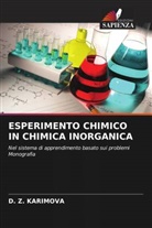 D. Z. Karimova - ESPERIMENTO CHIMICO IN CHIMICA INORGANICA
