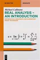 Michael Cullinane - Real Analysis - An Introduction