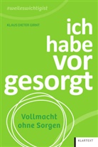 Klaus-Dieter Girnt - ich habe vorgesorgt