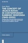 Leon Mock - The Concept of 'Ruach Ra'ah' in Contemporary Rabbinic Responsa (1945-2000)