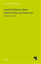 Gottfried Wilhelm Leibniz, Hubertus Busche - Frühe Schriften zum Naturrecht