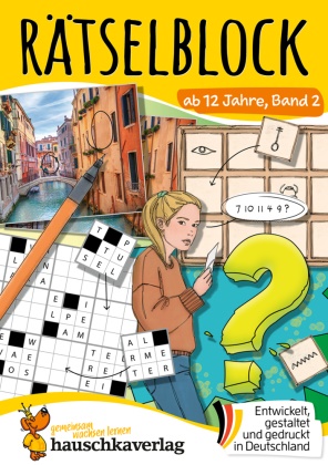 Joshua Schulz, Birgit Maier, Katrin Merle - Rätselblock ab 12 Jahre, Band 2 Bunter Rätsel-Spaß für Teenager - Kreuzworträtsel, Sudoku, Labyrinth, Konzentrationstraining und logisches Denken für Jugendliche und Teens