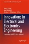 Akhtar Kalam, Saad Mekhilef, Sheldon S Williamson, Sheldon S. Williamson - Innovations in Electrical and Electronics Engineering