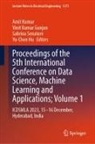Vinit Kumar Gunjan, Yu-Chen Hu, AMIT KUMAR, Sabrina Senatore - Proceedings of the 5th International Conference on Data Science, Machine Learning and Applications; Volume 1, 2 Teile