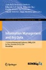 Hugo Alatrista-Salas, Eduardo Ceh-Varela, Eduardo Díaz, Eduardo Díaz et al, Juan Antonio Lossio-Ventura, Freddy Paz Espinoza... - Information Management and Big Data