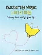 Anna C Kim - Butterfly Magic Coloring Book (ENG-KOR)