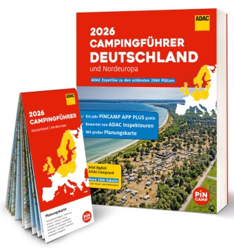 ADAC Campingführer Deutschland/Nordeuropa 2026 - Mit ADAC Campcard und Planungskarten