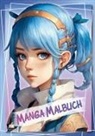 Josef Mickey Müller - Manga Malbuch für Mädchen ab 8 Jahren mit 52 Ausmalbildern