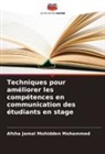 Afsha Jamal Mohidden Mohammed - Techniques pour améliorer les compétences en communication des étudiants en stage
