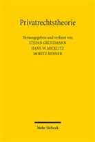 Stefan Grundmann, Hans-W. Micklitz, Moritz Renner - Privatrechtstheorie, 2 Bde.