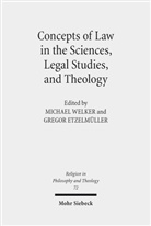 Etzelmüller, Gregor Etzelmüller, Michael Welker - Concepts of Law in the Sciences, Legal Studies, and Theology