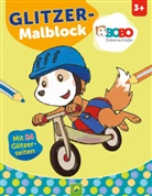 Schwager &amp; Steinlein Verlag - Bobo Siebenschläfer Glitzer-Malblock