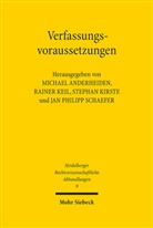 Michael Anderheiden, Rainer Keil, Stephan Kirste - Verfassungsvoraussetzungen