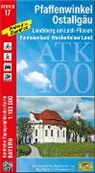 Landesamt für Digitalisierung Breitband un, Breitband und Vermessung Landesamt für Digitalisierung - ATK100-17 Pfaffenwinkel, Ostallgäu (Amtliche Topographische Karte 1:100000)