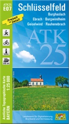 Landesamt für Digitalisierung Breitband un, Breitband und Vermessung Landesamt für Digitalisierung - ATK25-E07 Schlüsselfeld (Amtliche Topographische Karte 1:25000)