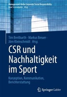 Tim Breitbarth, Markus Breuer, Jörn Kleinschmidt - CSR und Nachhaltigkeit im Sport