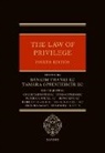 Carpenter Chloe, Cutress James, Goodall Patrick, King Henry, Rebecca Loveridge, Oppenheimer Tamara... - The Law of Privilege