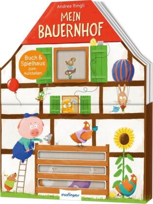 Andrea Ringli - Buch & Spielhaus zum Aufstellen: Mein Bauernhof Buch zum Aufstellen, Entdecken und Spielen