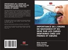 Neha Awasthi, Rabia Kausar, Sukhdeep Singh - IMPORTANCE DE L'ORDRE DE NAISSANCE ET DU SEXE SUR LES CARIES DENTAIRES CHEZ LES FRÈRES ET S URS