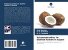 Sinki Barman, R N Borkakati, R. N. Borkakati, H K Changmai, H. K. Changmai - Kokosnussanbau im Distrikt Nalbari in Assam