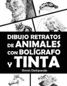 Shirish Deshpande - Dibujo retratos de animales con bolígrafo y tinta