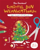 Nico Sternbaum - Schüttel den Weihnachtsbaum - Das Ausschneidebuch. Schneiden, kleben, malen für Kinder ab 3 Jahren