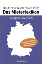 Deutscher Mieterbund Verlag GmbH, Deutscher Mieterbund Verlag GmbH - Das Mieterlexikon - Ausgabe 2026/2027