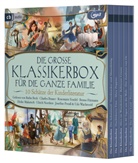 Lyman Frank Baum, Frances Hodgson Burnett, Carroll, Lewis Carroll, Carlo Collodi, Daniel Defoe... - Die große Klassikerbox für die ganze Familie, 5 Audio-CD, 5 MP3 (Audio book)