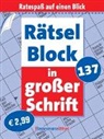 Eberhard Krüger - Rätselblock in großer Schrift 137 (5 Exemplare à 2,99 €)