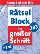 Eberhard Krüger - Rätselblock in großer Schrift 133