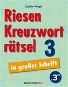 Eberhard Krüger - Riesen-Kreuzworträtsel in großer Schrift 3 (5 Exemplare à 3,99 €)