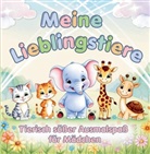 S &amp; L Creative Collection - Meine Lieblingstiere - Mein erstes Tier-Malbuch für Mädchen ab 3