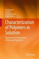 Tomohiro Hirano, Tomohiro et al Hirano, Yo Nakamura, Atsushi Takano, Ken Terao - Characterization of Polymers in Solution