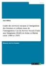 Jean Abbey - L'aide des services sociaux à l'intégration des femmes et enfants issus de l'immigration. Cas du Service Social d'Aide aux Emigrants (SSAE) en Seine et-Marne entre 1980 et 1995