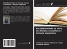 Cristiane Almiron, Cristiane Almiron Batista de Freitas - Establecimiento in vitro de Annona crassiflora y Annona squamosa