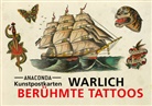 Postkarten-Set Warlich. Berühmte Tattoos