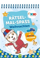 Schwager &amp; Steinlein Verlag - Bobo Siebenschläfer Rätsel-Mal-Spaß Weihnachten. Für Kinder ab 3 Jahren