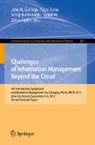 Umut Al, John N. Gathegi, Serap Kurbanoglu, Yasar Tonta - Challenges of Information Management Beyond the Cloud