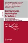 Hasnaa Aniss, Marion Berbineau, Hervé Bonneville, Jaizki Mendizabal, Stephan Pfletschinger, Alain Pirovano... - Communication Technologies for Vehicles
